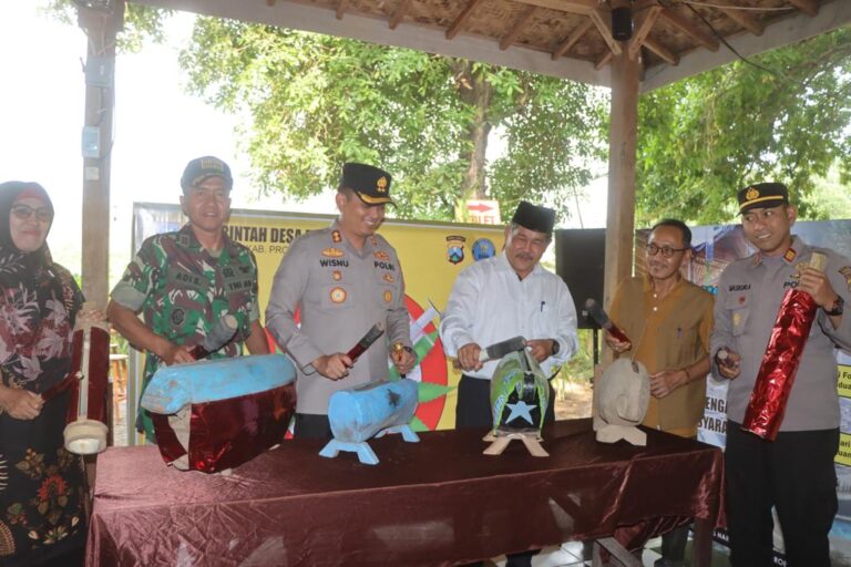 Kapolres Probolinggo Resmikan Kampung Tangguh Bebas Narkoba di Tiga Kecamatan