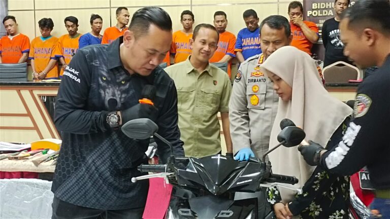 Tidak Percuma Lapor Polisi, Polda Jatim Berhasil Temukan dan Kembalikan Motor Curian Kepada Pemiliknya