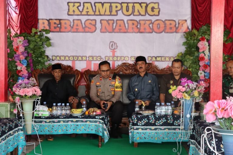 Polres Pamekasan Dirikan Kampung Bebas Narkoba Untuk Selamatkan Generasi Bangsa