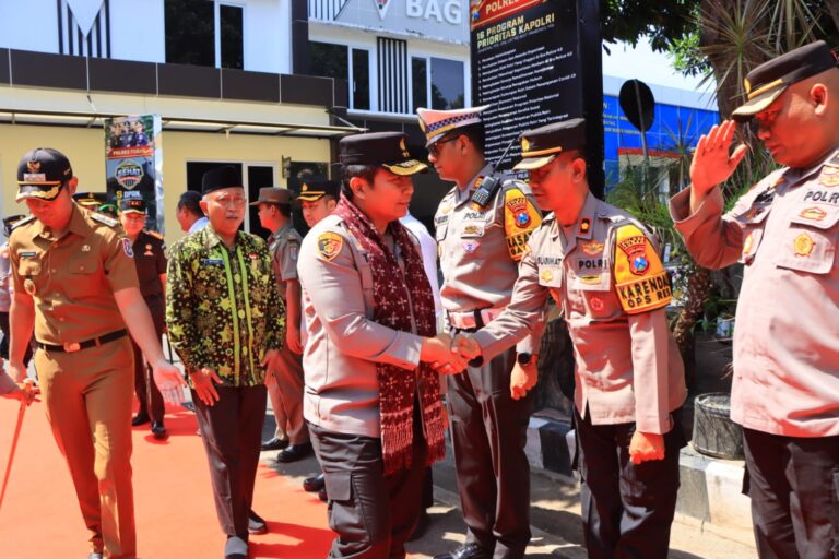 Kunjungi Polres Tuban, Kapolda Jatim Tegaskan Penertiban Tugu Perguruan Silat Jalan Terus