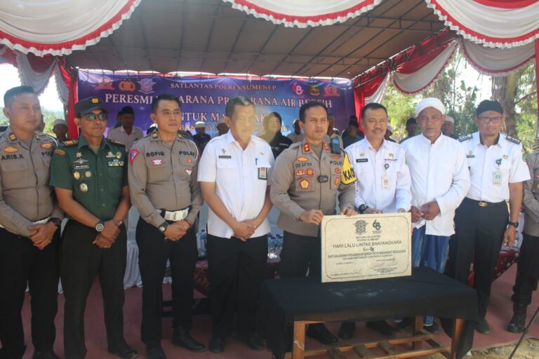 Antisipasi Dampak El Nino, Polres Sumenep Bangun Sumur Bor untuk Warga