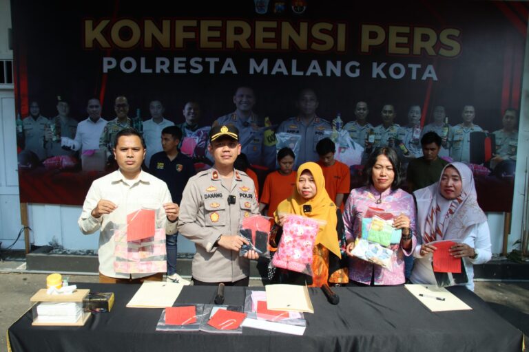 Polresta Malang Kota Berhasil Bongkar Sindikat Perdagangan Bayi