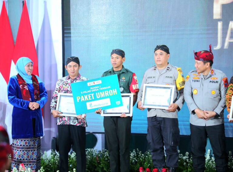 Tiga Pilar Desa Kendalbulur Tulungagung Raih Juara 1 Anugerah Patriot Jawi Wetan 2023