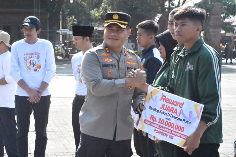 Atlet PJB Polres Trenggalek Sumbang Medali Porprov Jatim