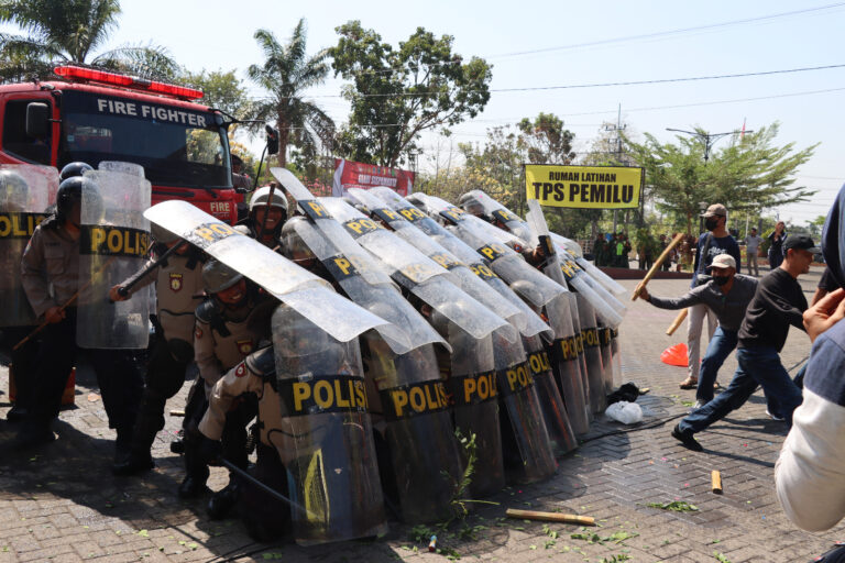 Polres Magetan Libatkan 700 Personel Gabungan Untuk Amankan Pemilu 2024