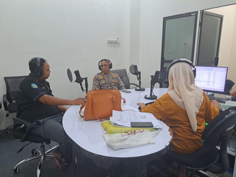 Podcast Bersama RSAL 105.3 FM, Polres Nganjuk Jabarkan Kesiapannya Hadapi Pemilu 2024