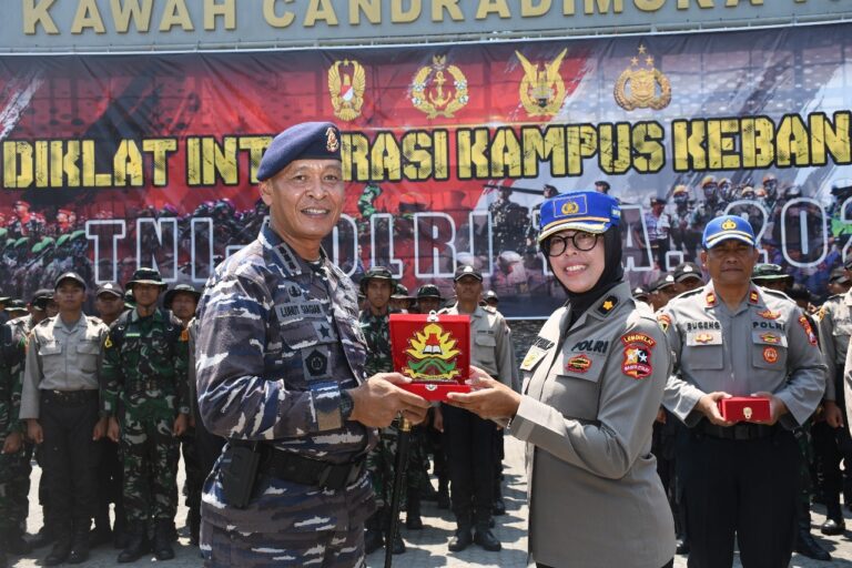 Diklat Integrasi Kampus Kebangsaan TNI-Polri TA 2023 Resmi Ditutup