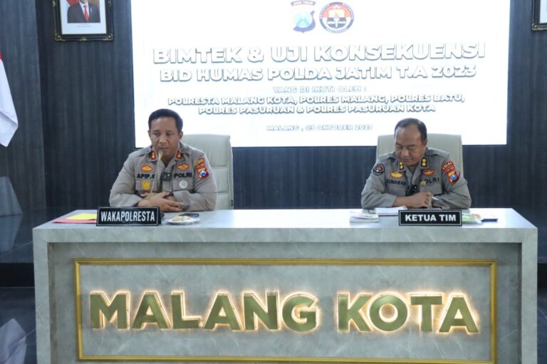 Tingkatkan Kompetensi Bidang PPID, Bidhumas Polda Jatim Gelar Bimtek dan Uji Konsekuensi