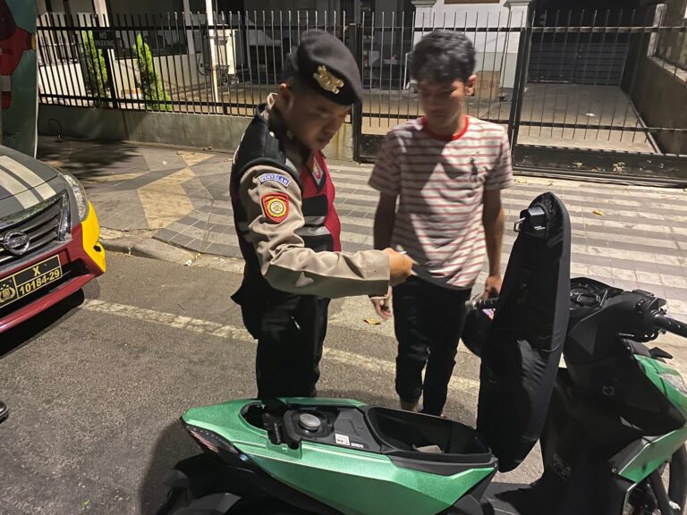 Patroli Presisi Polrestabes Surabaya Berhasil Gagalkan Kelompok Remaja Diduga Akan Balap Liar