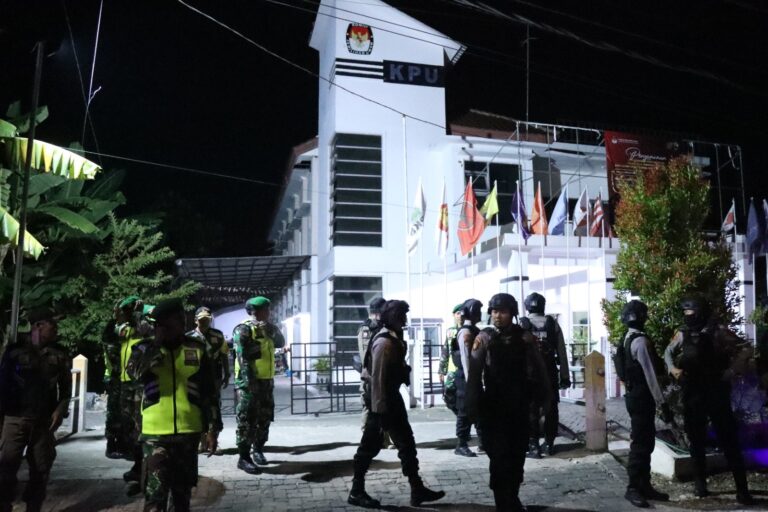 Harkamtibmas, Polres Bojonegoro Bersama Kodim 0813 Gelar Patroli Skala Besar