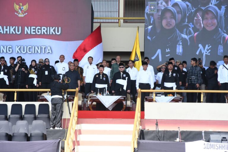 Deklarasi Pemilu Damai oleh PSHT se Madiun Raya Aman dan Tertib, Kapolres Madiun Kota Apresiasi Warga Perguruan Silat