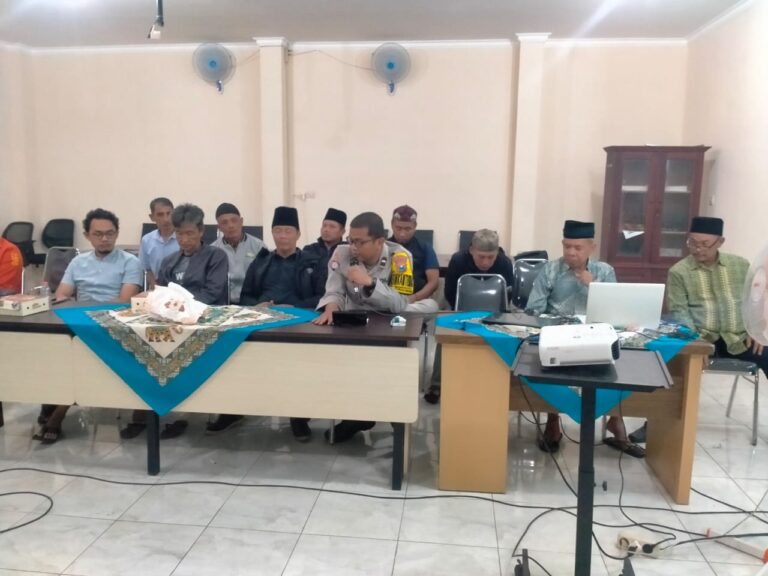Tegakkan Tatib Lingkungan, Pak Bhabin Hadiri Rakor dan Evaluasi Kost-Kostan di Kelurahan Wonokoyo