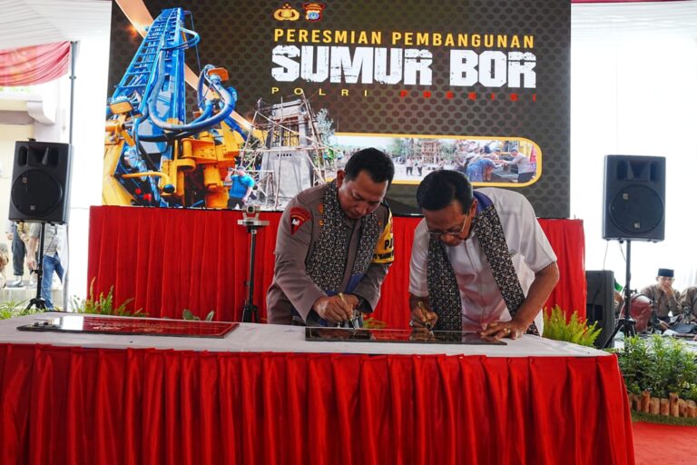 Resmikan Sumur Bor di Yogyakarta, Kapolri: Kita Harapkan Bermanfaat untuk Masyarakat