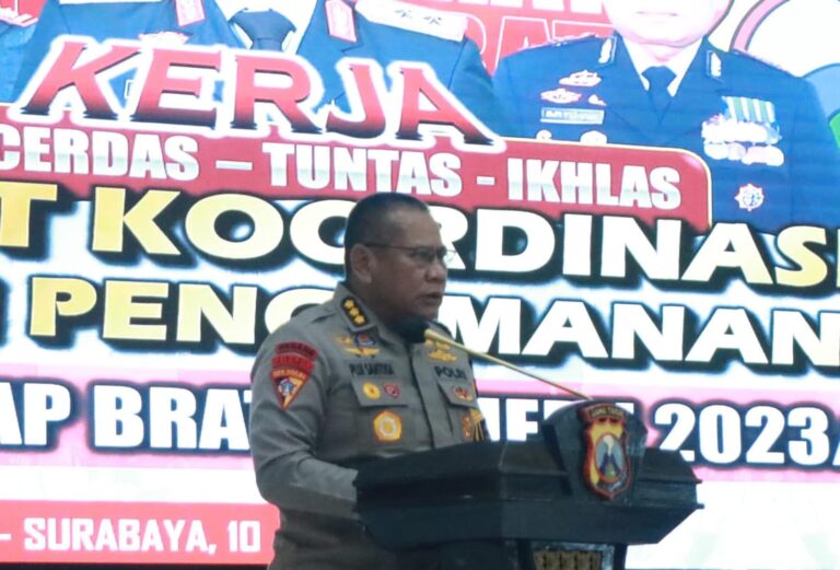 Polda Jatim Gelar Rakor Siapkan Personel Pengamanan Pemilu 2024 di Tiap TPS