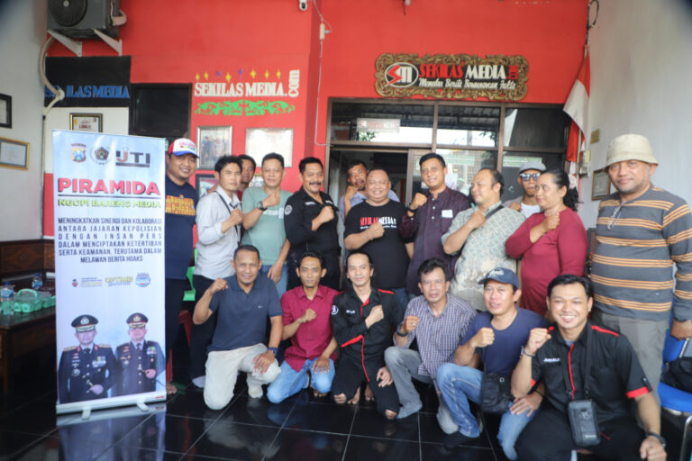 Wujudkan Pemilu 2024 Damai, Polres Mojokerto Gandeng Awak Media Tangkal Berita Hoaks