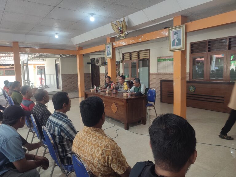 Polresta Sidoarjo Gelar Bimtek Pemantapan Linmas Jelang Pemungutan Suara Pemilu 2024