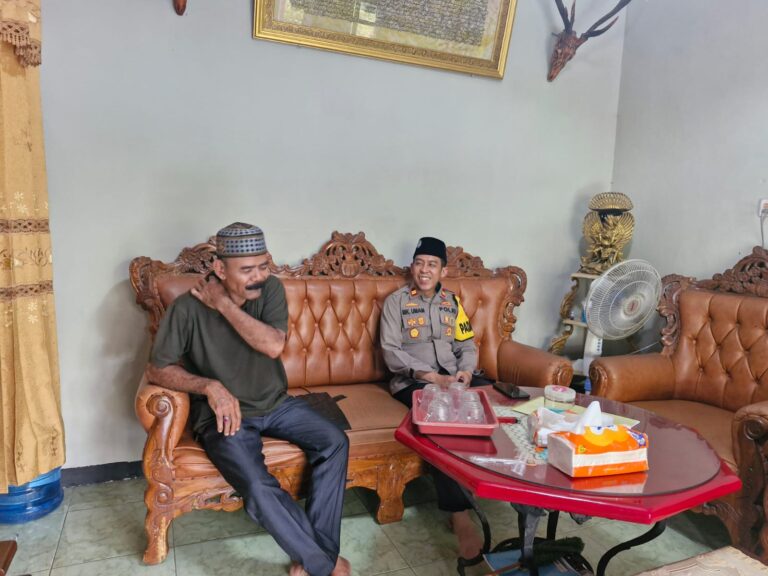 Sambang Toga Tomas Pasca Pemungutan Suara, Polres Mojokerto Intensifkan Cooling System