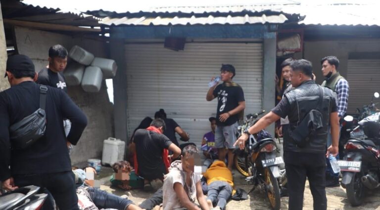 Polres Mojokerto Berhasil Amankan Puluhan Orang Diduga Pelaku Penyalahgunaan Narkoba