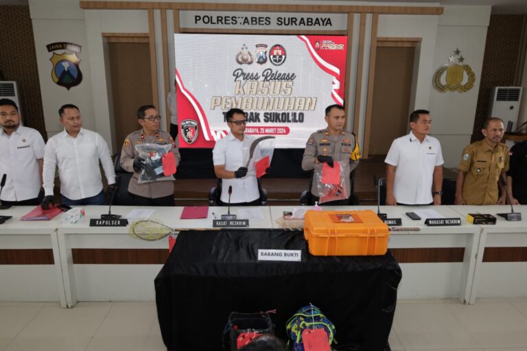 Polisi Berhasil Menangkap Tersangka Pembunuh Pencari Kepiting di Surabaya Motif Rebutan Lahan