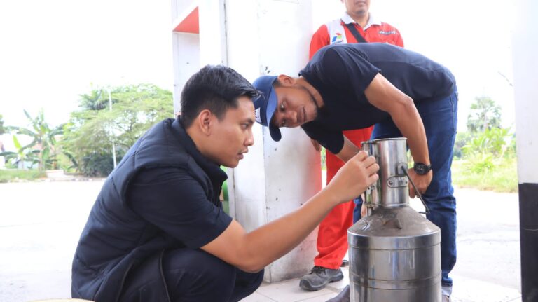 Jelang Lebaran Polres Tuban Cek SPBU dan SPPBE Pastikan Stok Aman