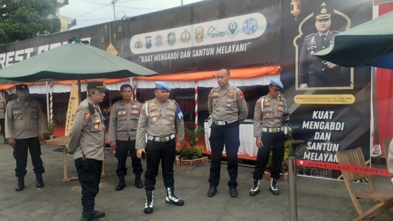 Polisi Dirikan 10 Posko untuk Amankan Mudik di Banyuwangi