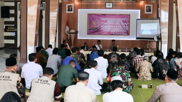 Kapolres Magetan Beberkan Kunci Menjaga Persatuan dan Kesatuan di Acara Dialog Lintas Agama