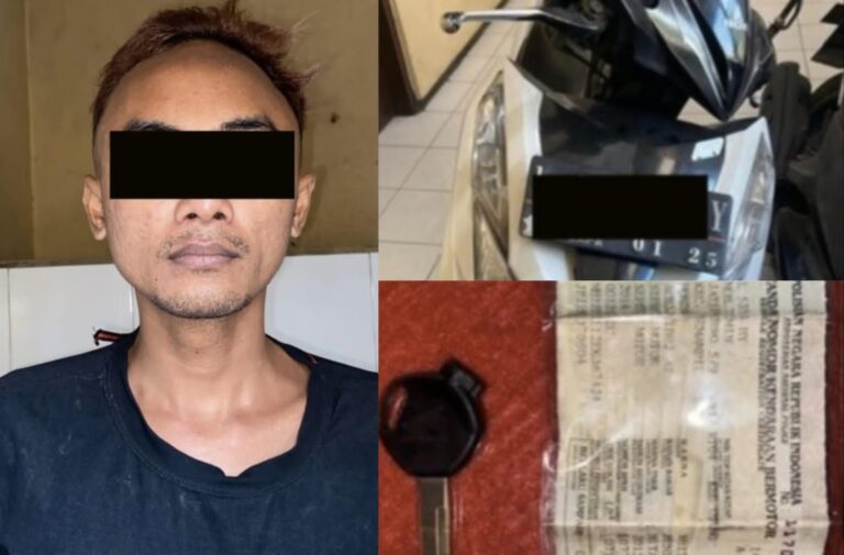 Polisi Tanjungperak Berhasil Amankan Pelaku Curanmor dari Amukan Warga di Jatipurwo