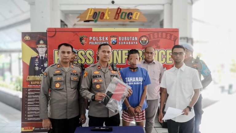 Polisi Berhasil Amankan Tersangka Curanmor Beraksi 20 TKP di Surabaya