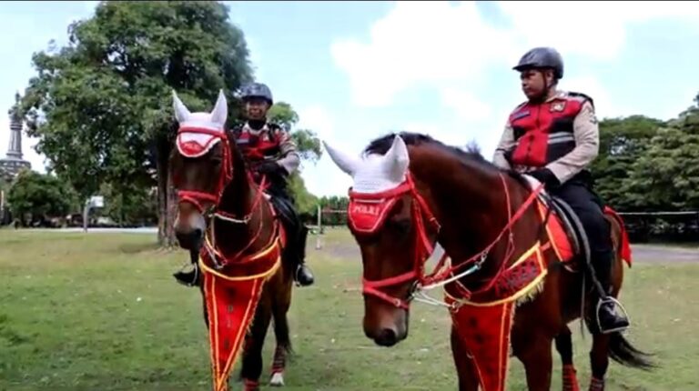 Polri Turunkan Pasukan Berkuda Amankan World Water Forum ke-10 di Bali