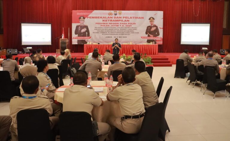 Siap Pensiun Bahagia, Polda Jatim Gelar Pembekalan dan Pelatihan Ketrampilan di Jember