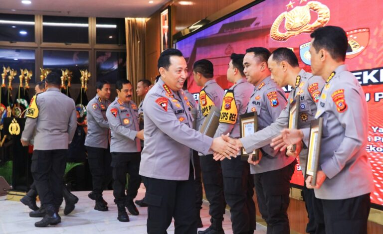 Kapolri Buka Rakernis Gabungan 4 Satker Polri