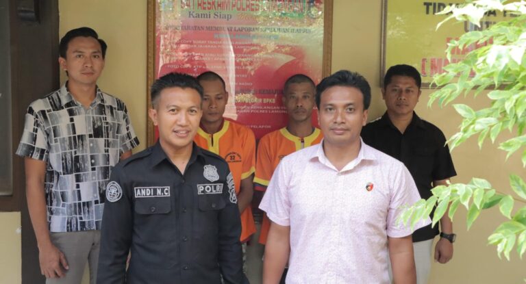 Polisi Amankan 2 Pelaku Pengroyok Pemotor di Lamongan Karena Tak Terima Disalip