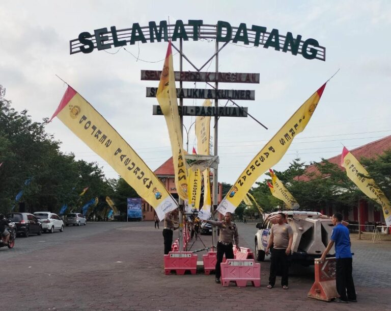 H-1 Tour de Panderman Piala Kapolda Jatim 2024 Polres Pasuruan Pastikan Kesiapan Lokasi Pit Stop