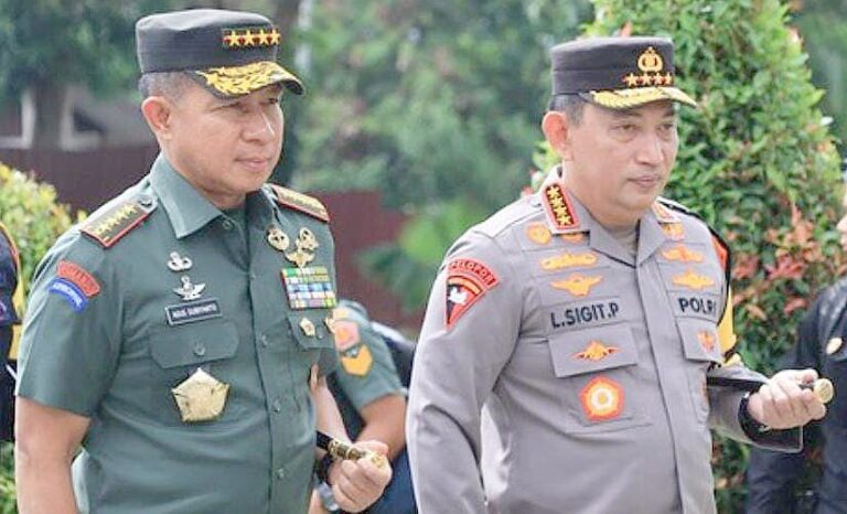 Hasil Survei Litbang Kompas : TNI-Polri Jadi Dua Lembaga Negara Yang Memiliki Citra Positif Teratas