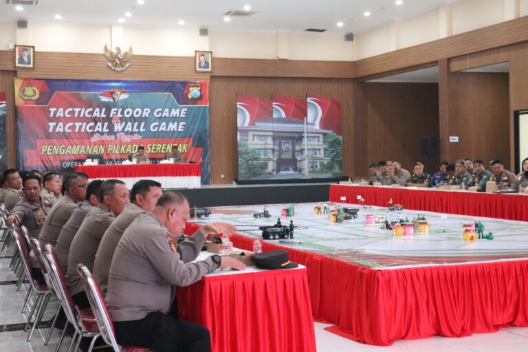 Polresta Sidoarjo Gelar TFG dan TWG Pengamanan Pilkada Serentak 2024
