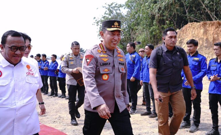 Kapolri Laksanakan Peletakan Batu Pertama Pembangunan Gedung Pusdiklat SPSI Jatiluhur Purwakarta