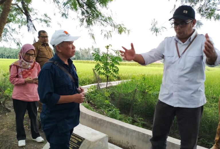 Satgassus Pencegahan Tipikor Pantau Proyek Peningkatan Dan Pemeliharaan Jaringan Irigasi Tersier Di Sumut