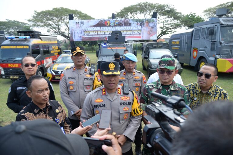Polres Madiun Kota Gelar Simulasi Pastikan Kesiapan Pengamanan Pilkada Serentak 2024