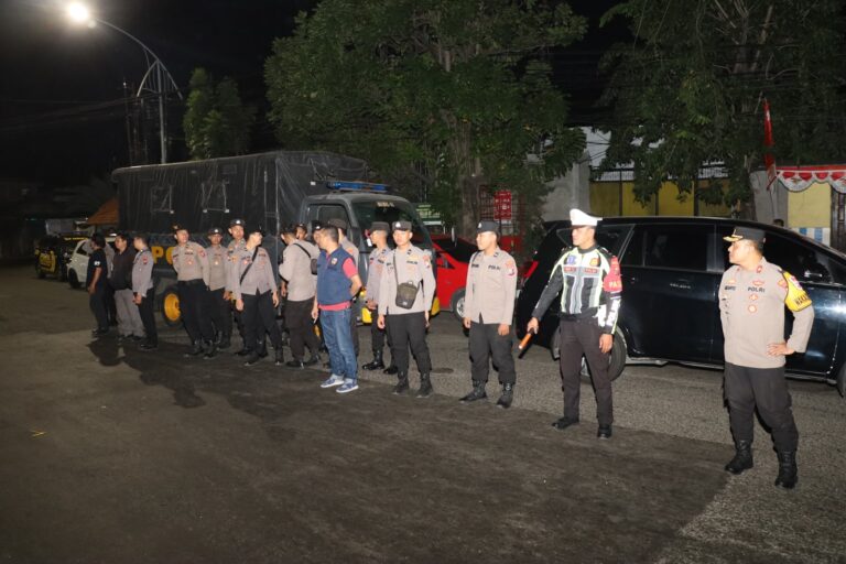 Jelang Pilkada 2024 Polres Pelabuhan Tanjungperak Masifkan Patroli Gabungan