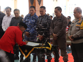 Wujudkan Pemilu Kondusif, Polres Pacitan Gelar Deklarasi Damai Pilkada 2024