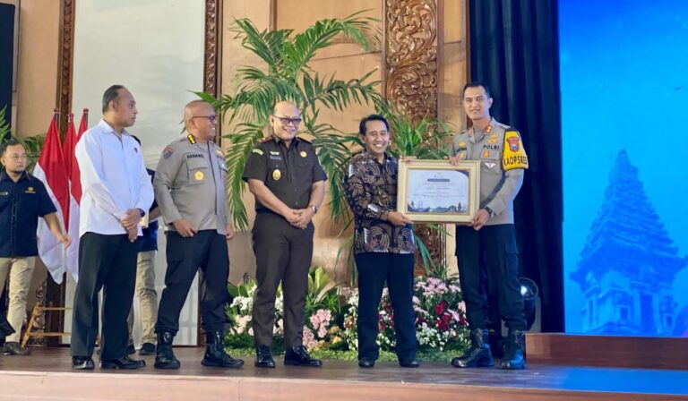 Polres Magetan Raih Penghargaan Kinerja Pelaksanaan Anggaran Terbaik Peringkat 2 dari Kemenkeu RI