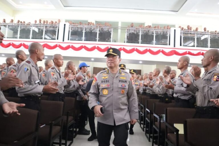 64 Orang Asli Papua menjalani Pendidikan Tamtama di SPN Polda Kalimantan Timur Tahun Anggaran 2024