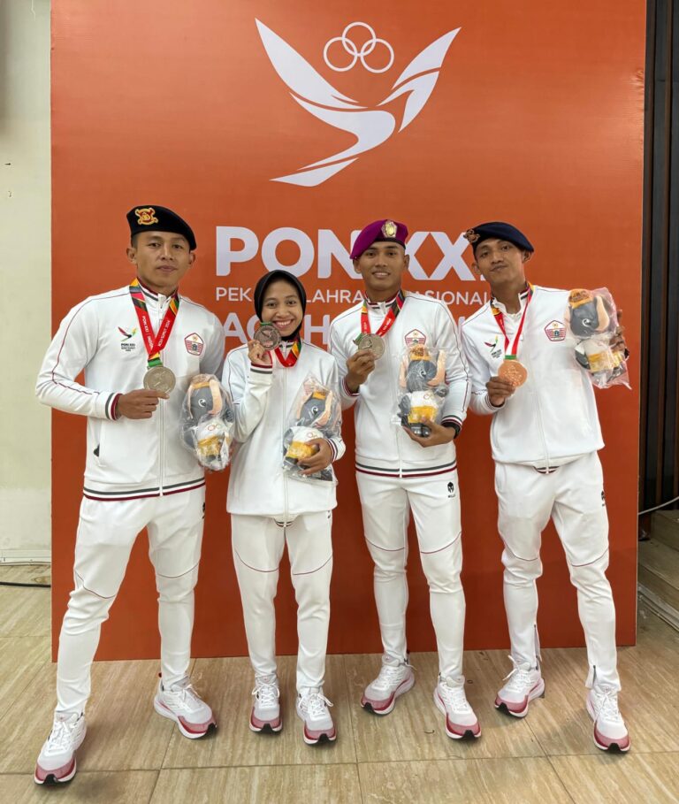 Brimob Raih Medali Perunggu Cabor Muaythai PON XXI Aceh-sumut