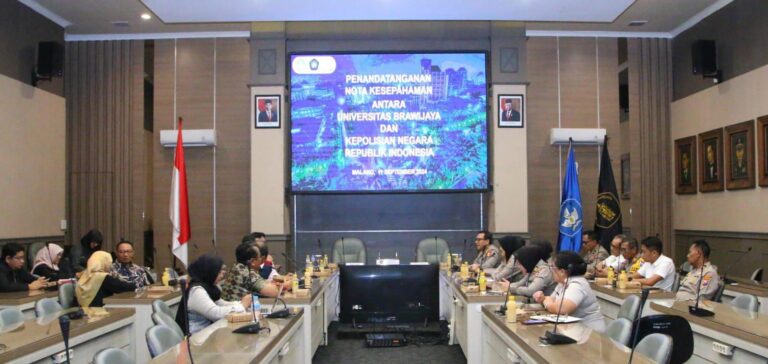 Polri dan Universitas Brawijaya Tandatangani Nota Kesepahaman untuk Ciptakan SDM Unggul