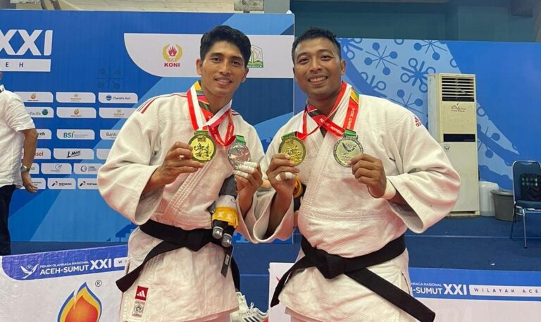 3 Atlet Judo Polri Tambah Emas dan Perak di PON XXI Aceh Sumut
