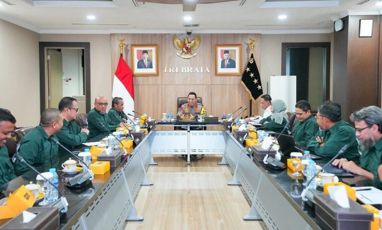 Satgassus Pencegahan Korupsi Mabes Polri Laporkan Kinerja Setahun Kepada Kapolri