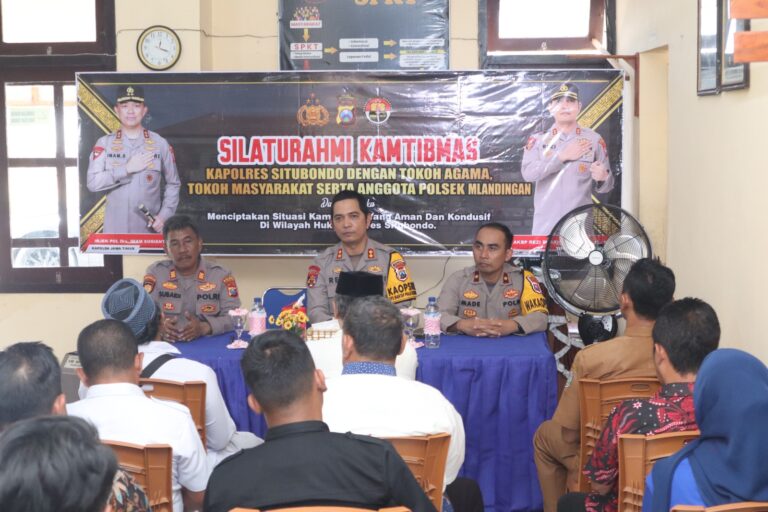 Cooling System Pilkada 2024, Kapolres Situbondo Silaturahmi dengan Toga dan Tomas