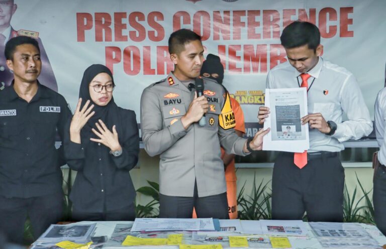 Polres Jember Berhasil Tangkap Otak Pelaku Perampokan Nasabah Bank Jaringan Antar Provinsi