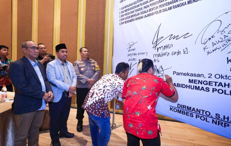 Cooling System, Polda Jatim Gelar Sarasehan bersama Media Wujudkan Pilkada 2024 Damai