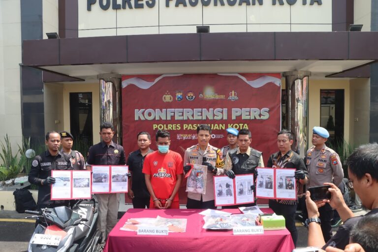 Gunakan Metode CSI, Polres Pasuruan Kota Berhasil Ungkap Kasus Penganiayaan Berat